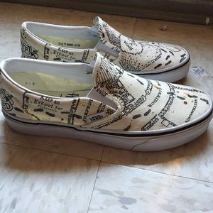 Harry Potter slip on vans